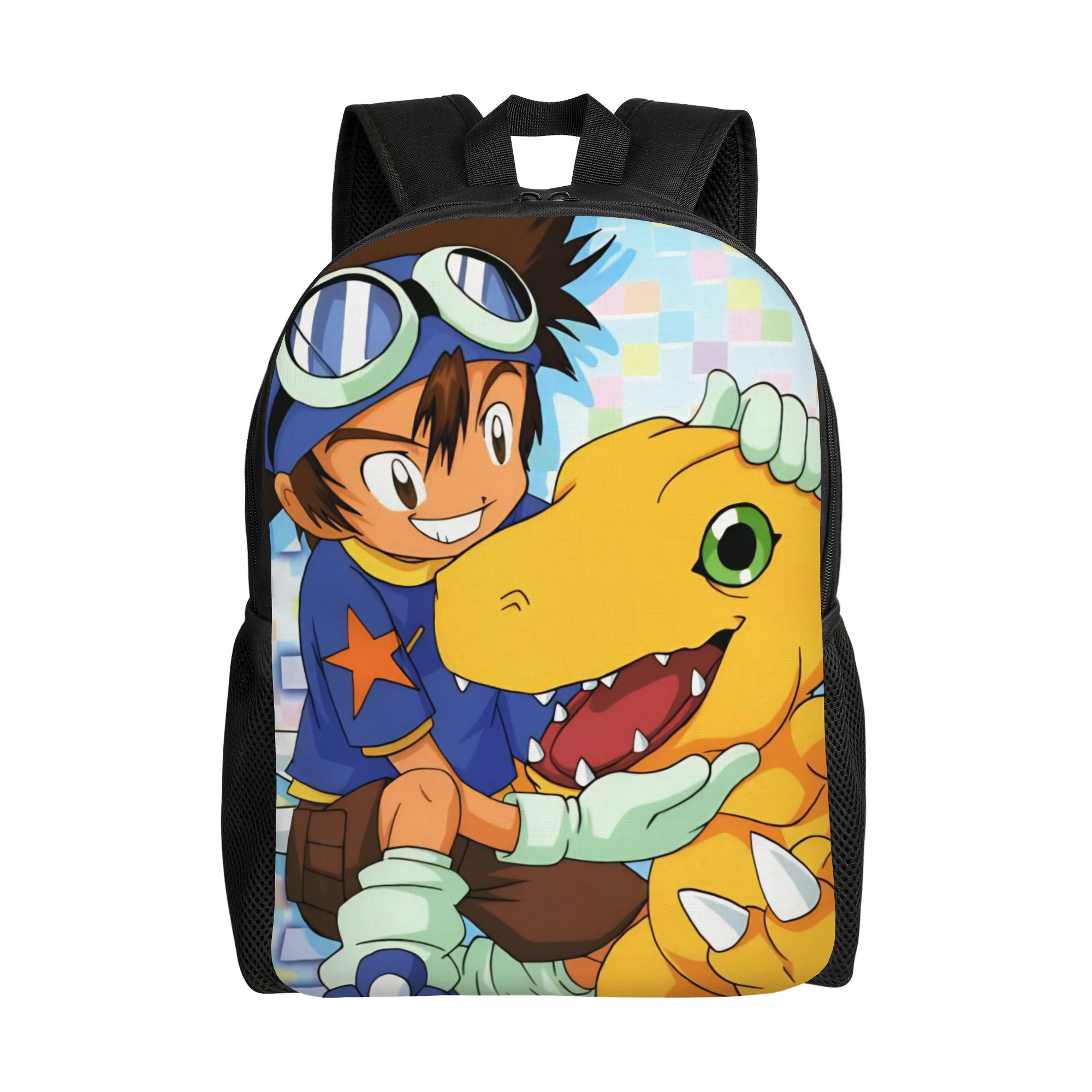 Laptop Accessories Women - Mochila de dibujos animados Agumon Digimons