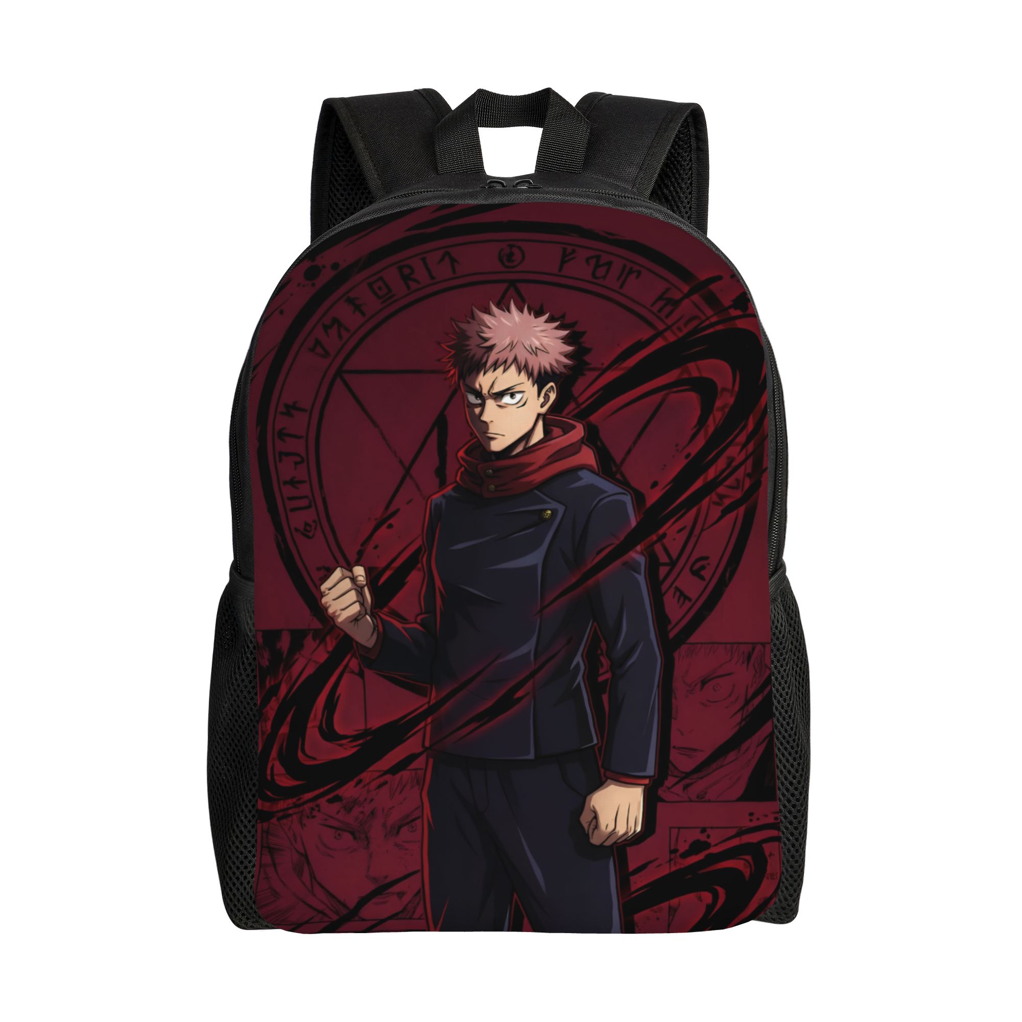 Laptop Accessories Bag For Men - Mochila con estampado 3D de J-Jujutsus