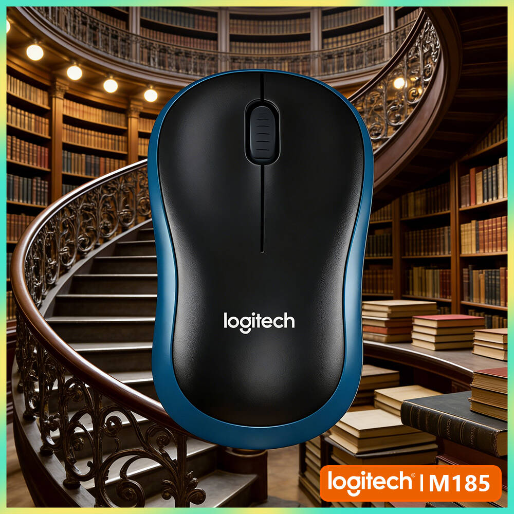 Laptop Accessories Officeworks - Ratón Óptico Logitech M185 Precision, Alcance