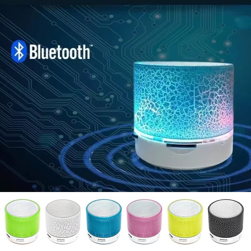 Laptop Accessories Distributor - Mini Altavoz Bluetooth inalámbrico, soporte LED