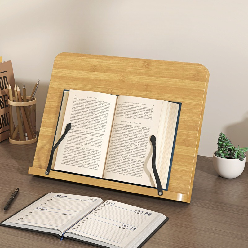 Laptop Accessories Distributor - Soporte de Lectura de Madera, Soporte