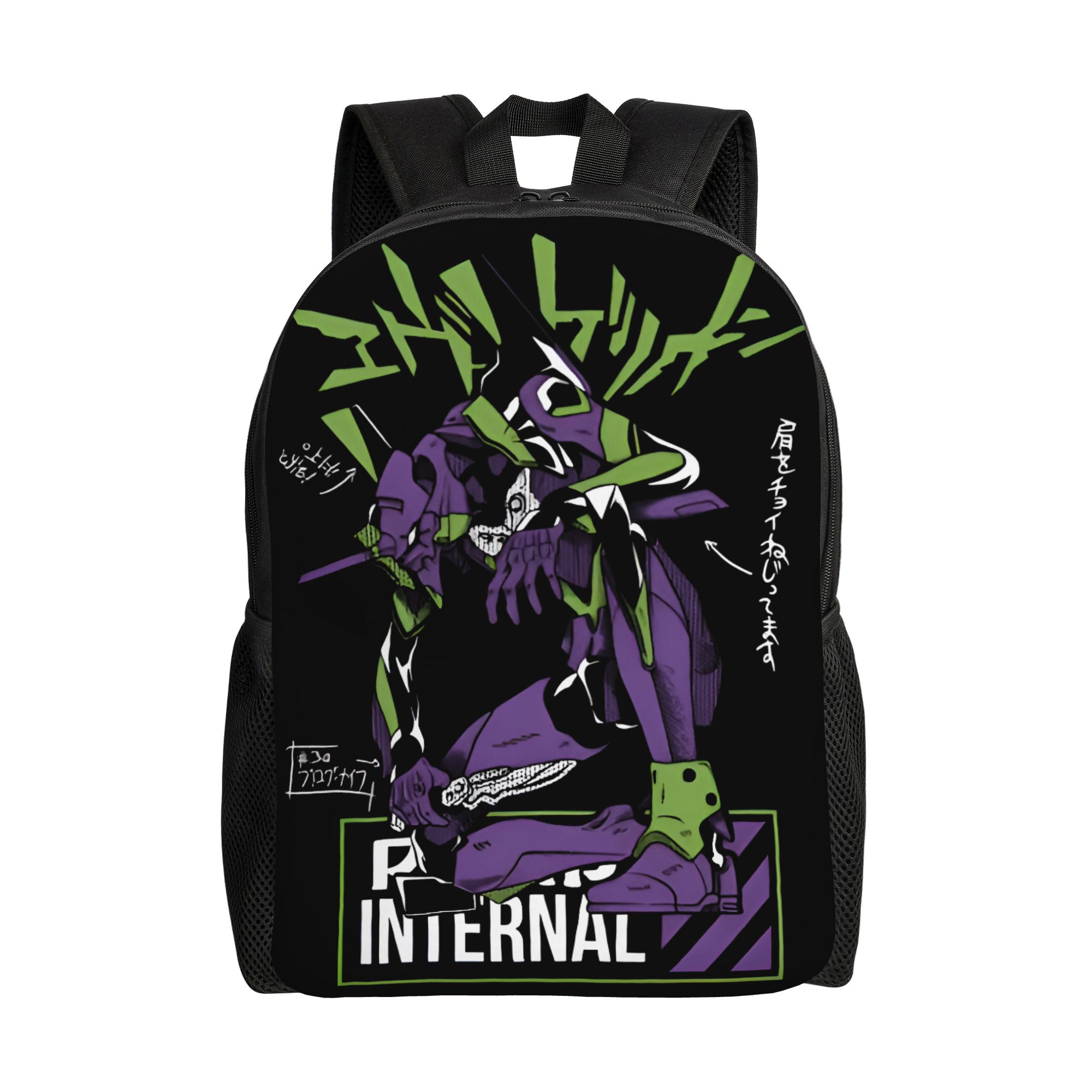 Laptop Accessories Bag For Men - Mochilas E-Evangelions con estampado 3D, estilo