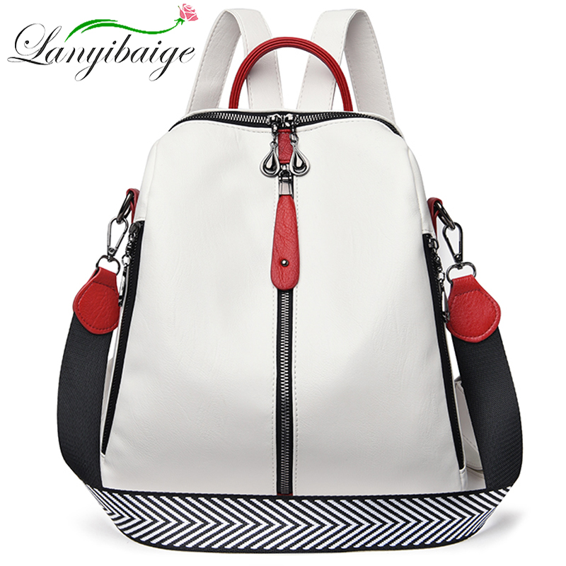 Laptop Accessories Women - Mochila De cuero suave para mujer,
