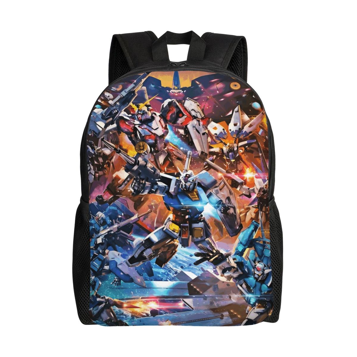 Laptop Accessories Bag For Men - Mochila Personalizada con Diseño de G-Gundams