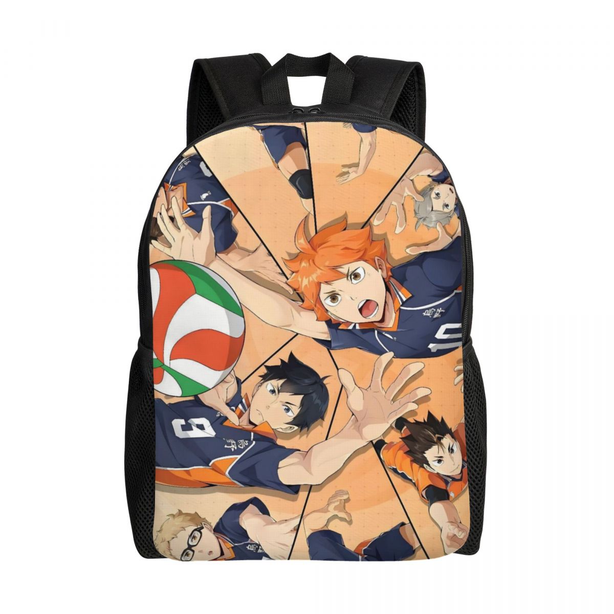 Laptop Accessories Bag For Men - Mochila de viaje personalizada H-Haikyuues Manga