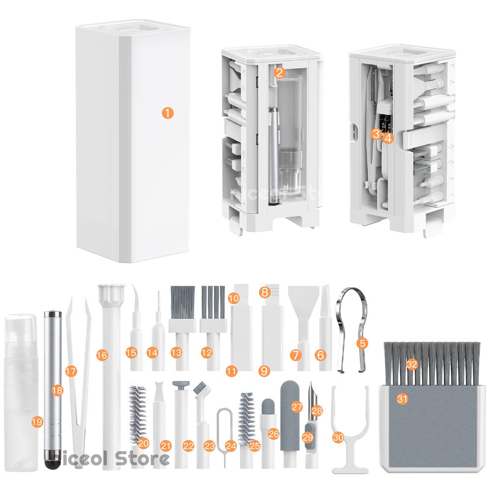 Laptop Accessories All In One - Kit de Limpieza de Teclado Todo