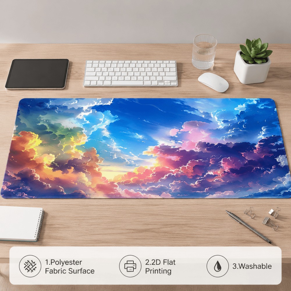 Impresión colorida de un cielo - Laptop Accessories Officeworks reseña y precio