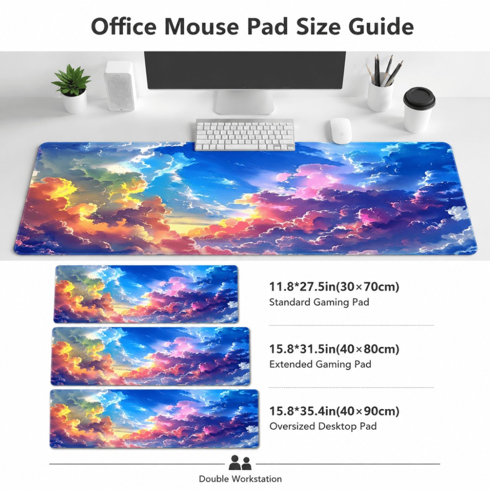 Impresión colorida de un cielo - Laptop Accessories Officeworks reseña y precio