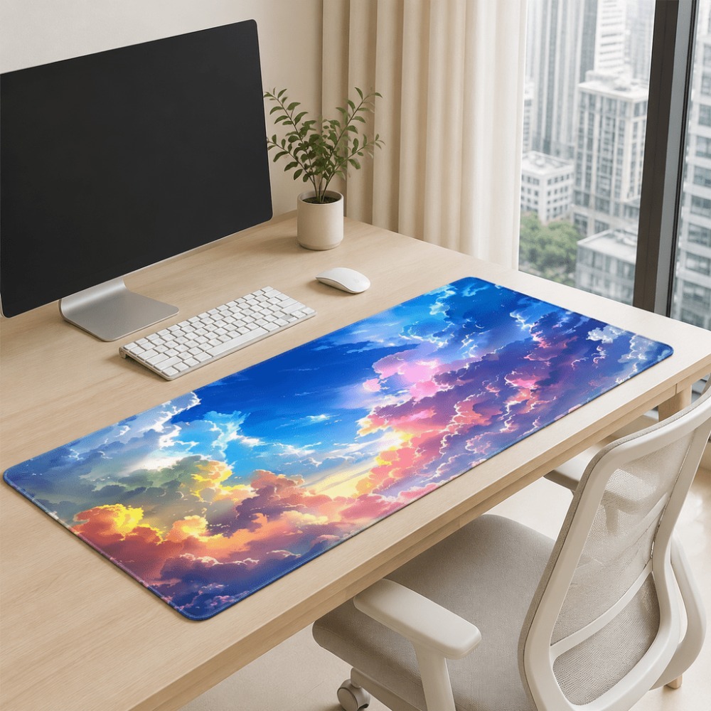 Impresión colorida de un cielo - Laptop Accessories Officeworks reseña y precio