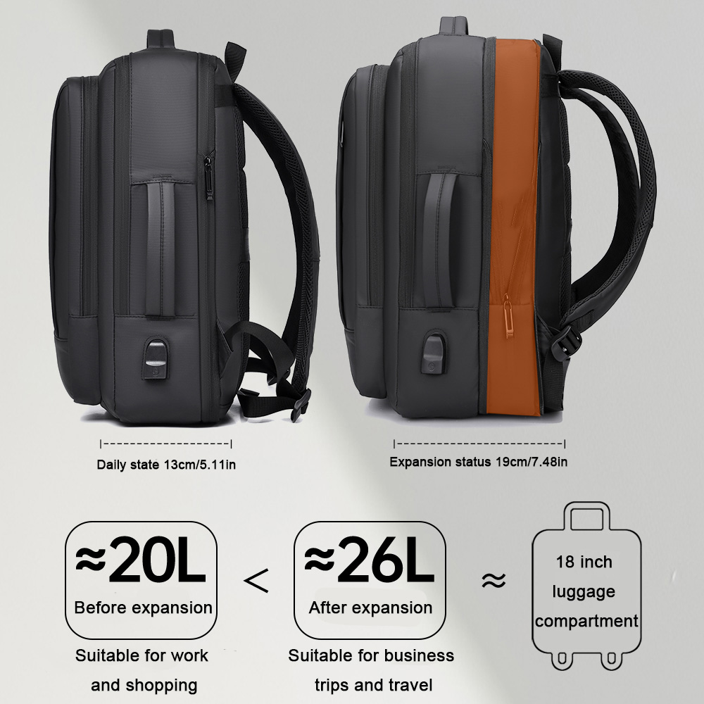 Nueva mochila de viaje expandi - Laptop Accessories Women reseña y precio