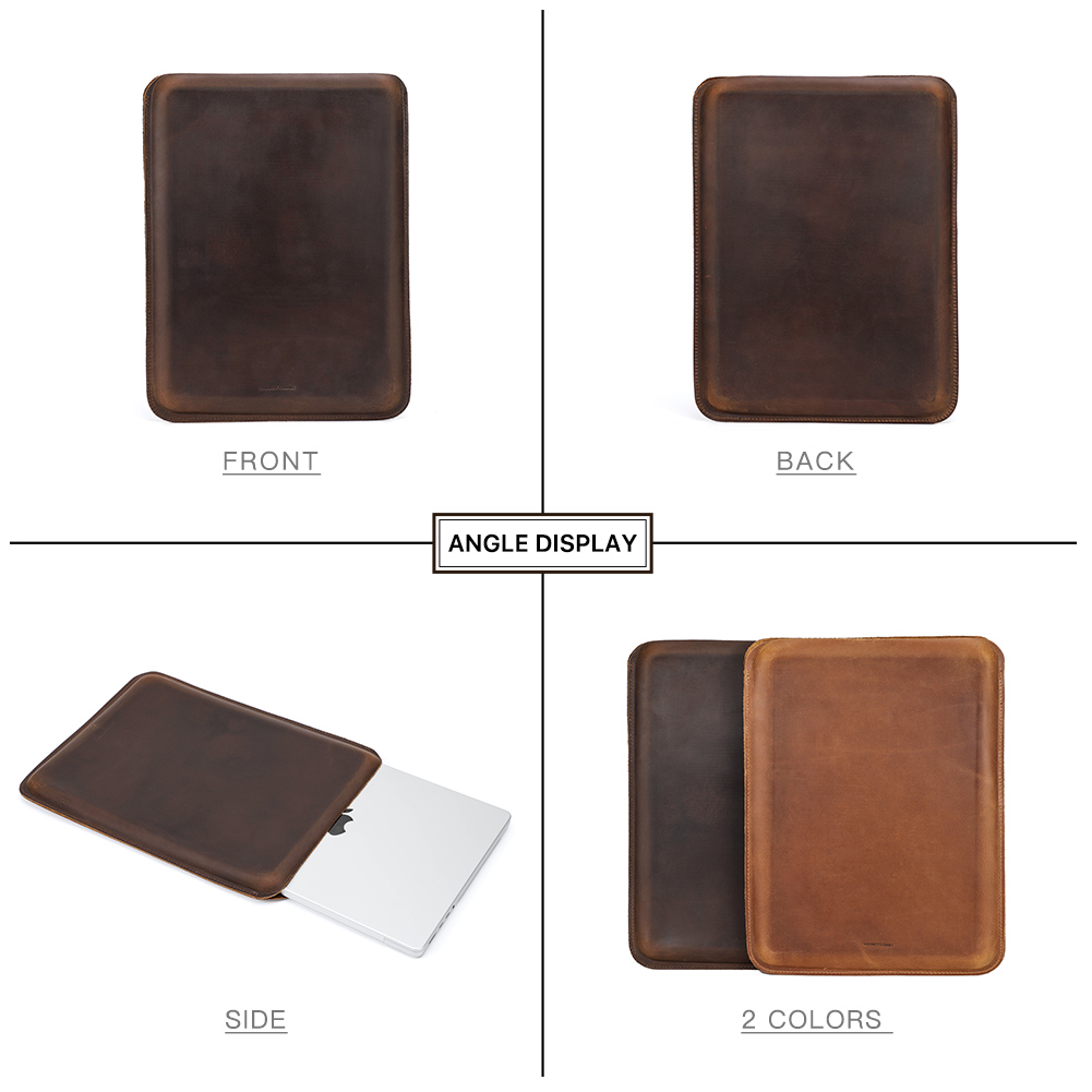 Funda de cuero genuino de lujo - Laptop Accessories Bag reseña y precio