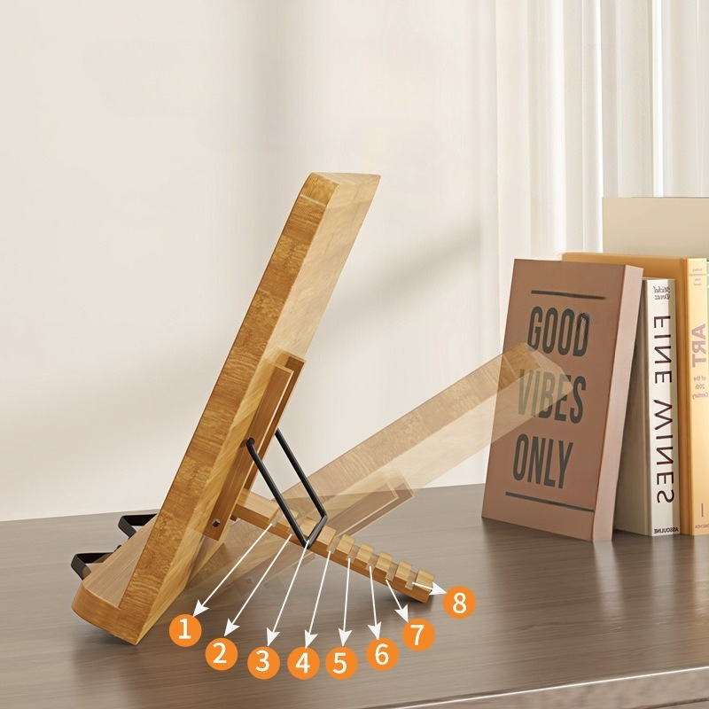 Soporte de Lectura de Madera,  - Laptop Accessories Distributor reseña y precio