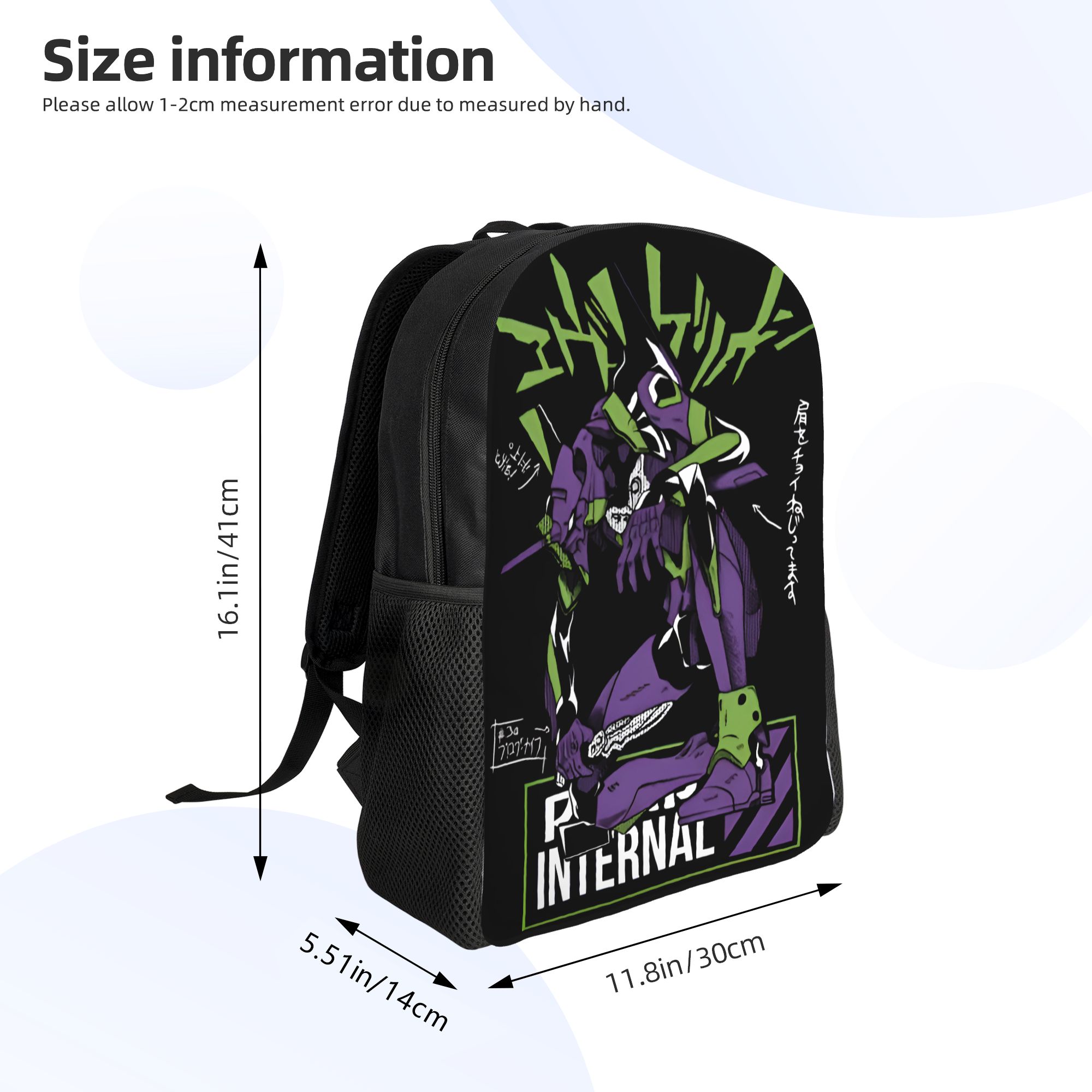 Mochilas E-Evangelions con est - Laptop Accessories Bag For Men reseña y precio