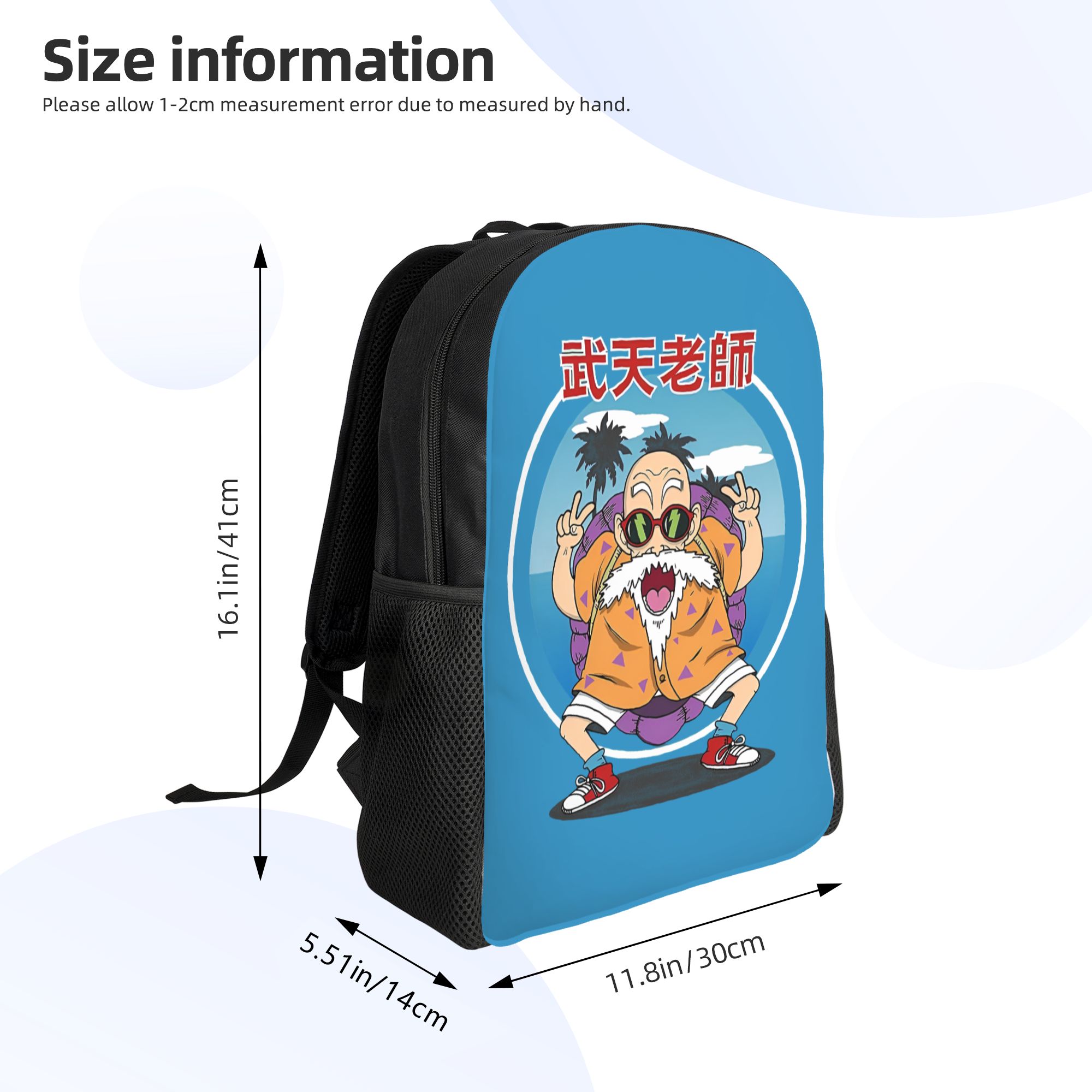 Mochila con estampado 3D de D- - Laptop Accessories Bag reseña y precio