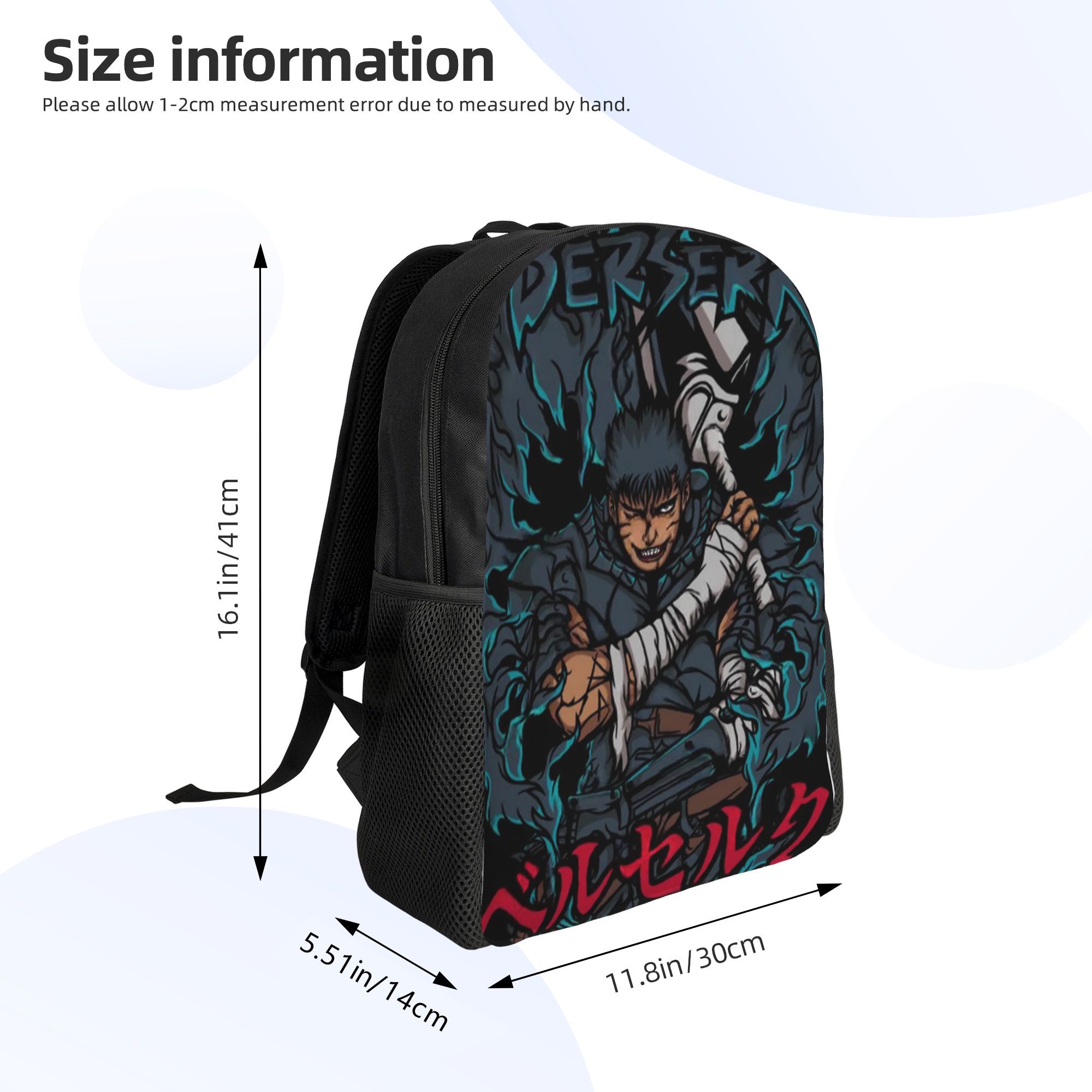 Mochila de viaje B-Berserks pa - Laptop Accessories Bag For Men reseña y precio