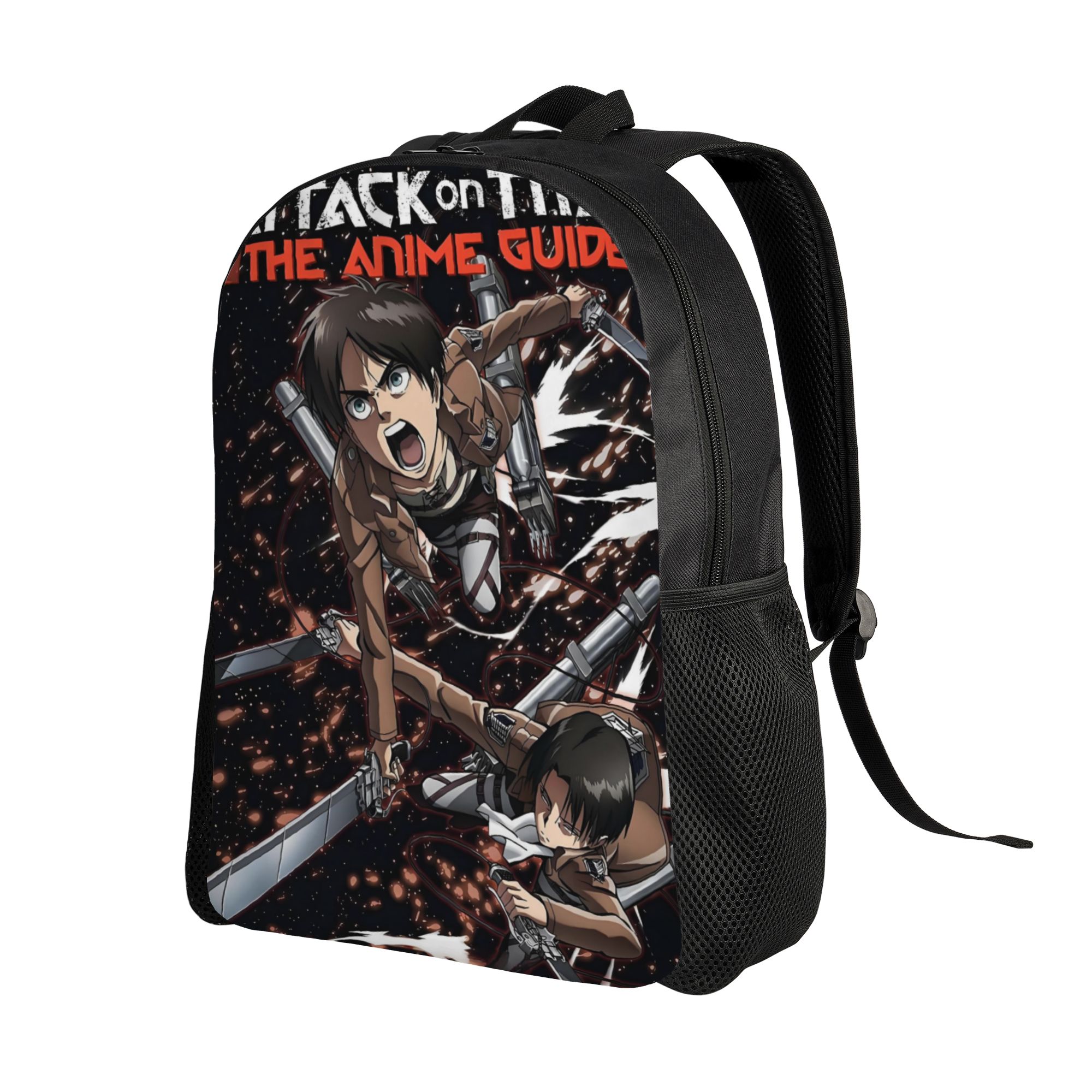 Mochila de viaje Attacks on Ti - Laptop Accessories Bag For Men reseña y precio
