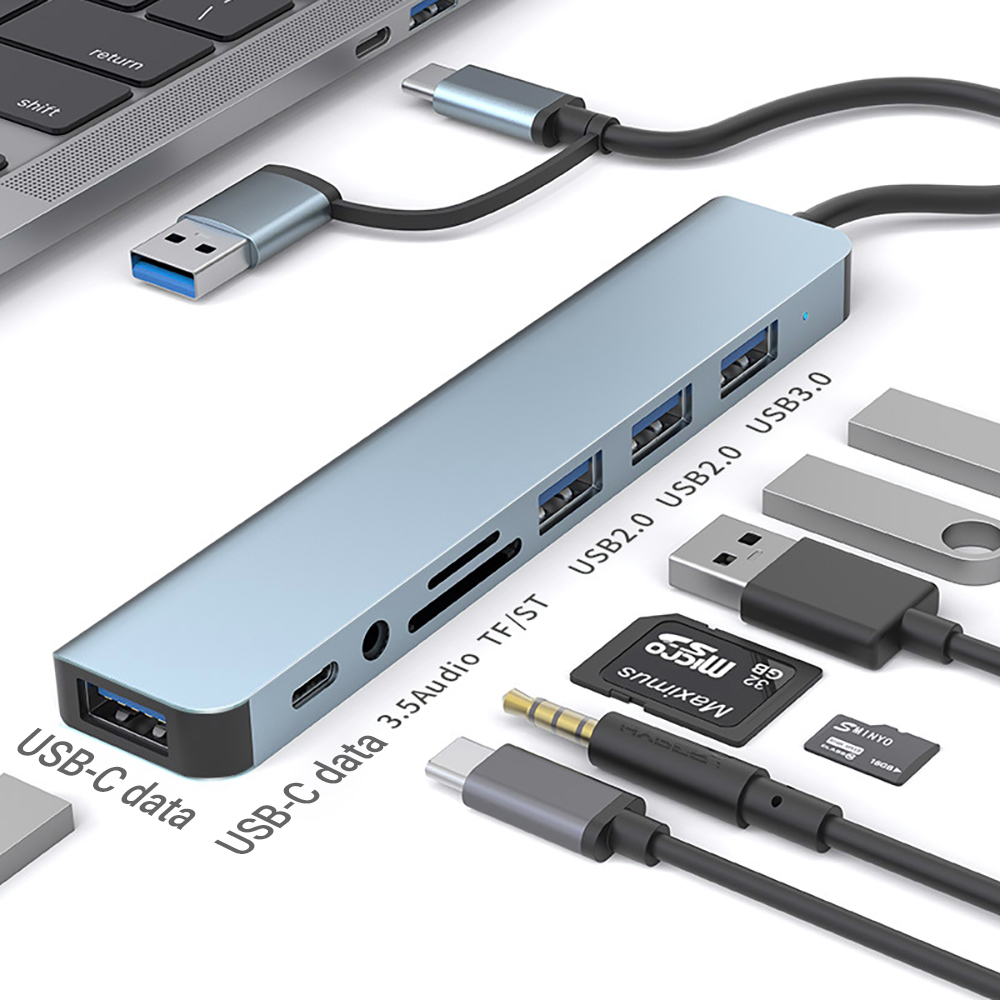 Estación de Conexión USB 9 en  - Laptop Accessories All In One reseña y precio