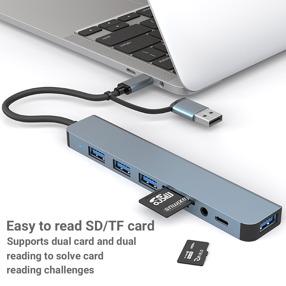 Estación de Conexión USB 9 en  - Laptop Accessories All In One reseña y precio
