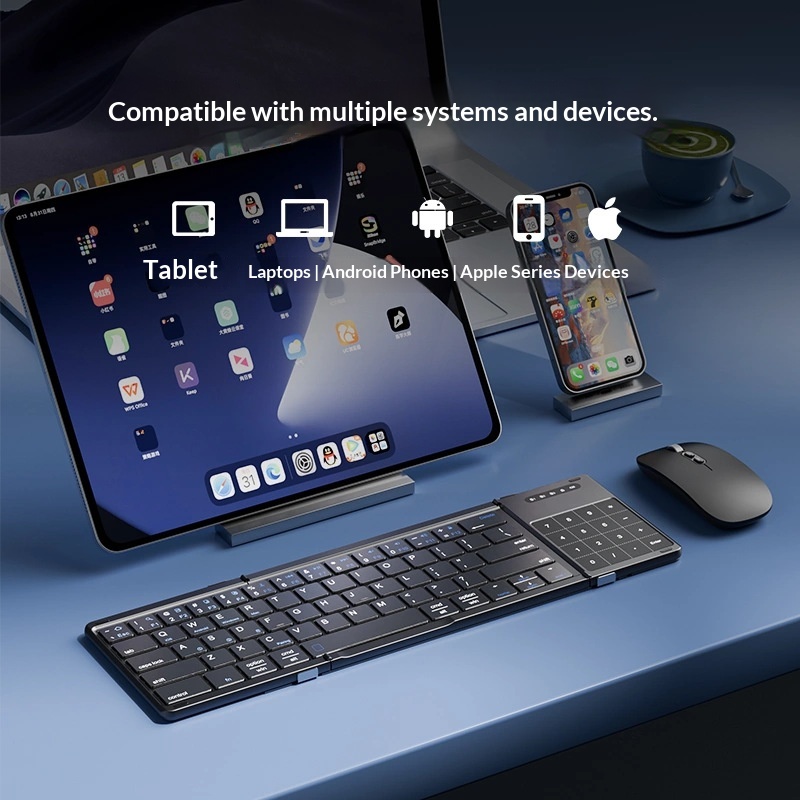 Teclado inalámbrico Bluetooth  - Laptop Accessories Distributor reseña y precio