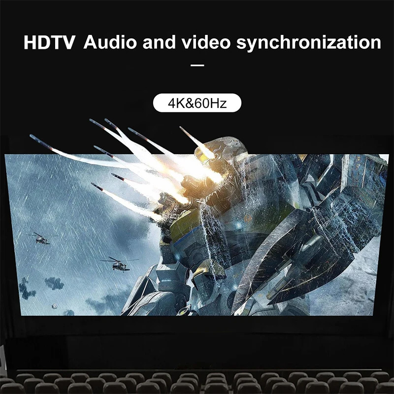 4K 60Hz 3D Mini conmutador HD  - Laptop Accessories Women reseña y precio