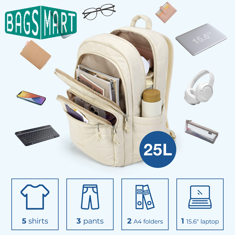 BAGSMART Bolsas para computado - Laptop Accessories Women reseña y precio