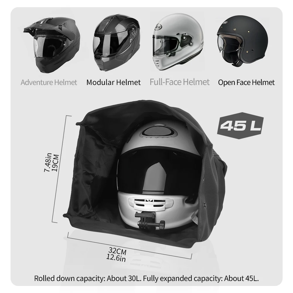 Mochila para Casco de Motocicl - Laptop Accessories Bag reseña y precio